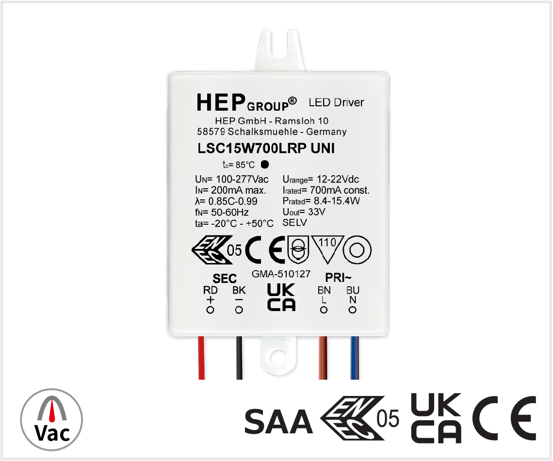 LSC 15W 350-700mA UNI